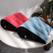 Inflatable Pillow Soft Cushion Portable Love Position Sex Pillow for Man Couples