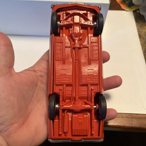 1970 Ford Maverick Plastic Promo Model By Johan 1/25 Scale Burnt Orange - Picture 10 of 11