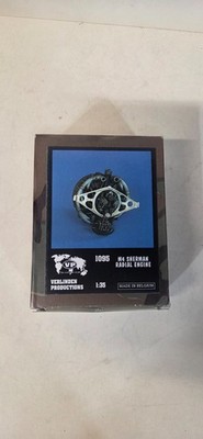 Verlinden 1095 1/35 M4 Sherman Radial Engine Resin Detail Kit OOP RARE
