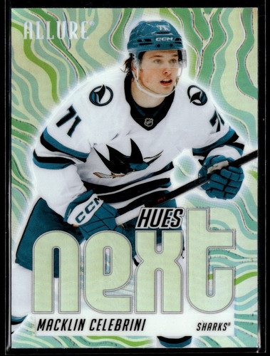 2025-26 Upper Deck Allure Hues Next #HN-12 Macklin Celebrini