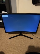 Samsung Curved Gaming Monitor Black 22inch Full HD 75Hz