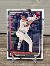 2024 Bowman Draft TRAVIS BAZZANA Cleveland Guardians 1st Bowman Rookie RC #BD-1