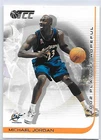 2002-03 TOPPS PLAYOFF HOPEFUL MICHAEL JORDAN IN WIZARDS UNIFORM JERSEY CARD #100