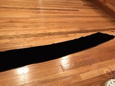 VINTAGE PENNY SOLOMON BLACK SCARF