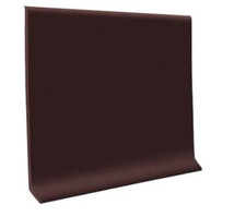 Roppe 700 Series 1/8 in x 6 in x 120 ft Wall Cove Base Coil Brown