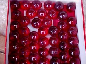 or MARBLES 2 LBS OF 5/8" RUBY RED CHAMPION MARBLES FREE SHIPPING