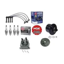Tune Up Kit Gas Filter Cap Rotor NGK Wires & Plugs For Civic EX Si D16Z6 V-Tec