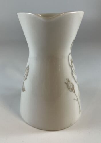 Vintage klassische Rose Rosenthal Raymond Loewy Vintage Milchkännchen weiß braun - Bild 4 von 6