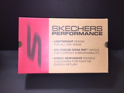 SKECHERS Performance Empty Shoe Box Only* Storage Air Cool Cardboard Gift Tissue