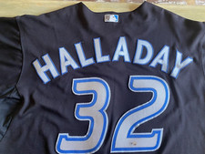 ROY HALLADAY TEAM ISSUED TORONTO BLUE JAYS JERSEY MLB AUTHENTICATED W/ CERT