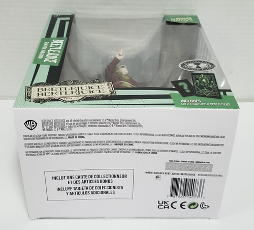 BEETLEJUICE - PLATINO McFarlane Toys Movie Maniacs 6" Edición Limitada EN STOCK - Imagen 5 de 20