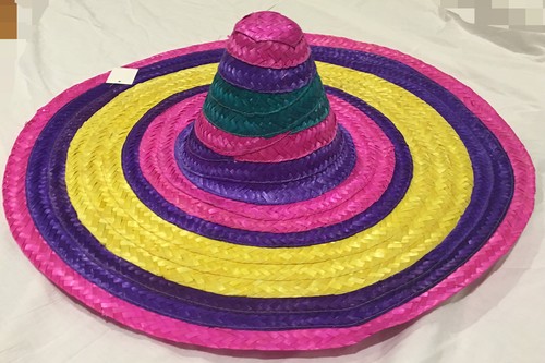 Adult Mens Womens Mexican Sombrero Hat 