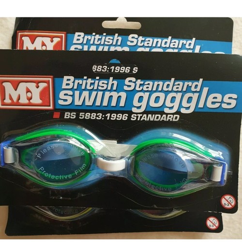 BRITISH STANDARD SWIMMING GOGGLES VERY GOOD FOR SWIMMING - Picture 2 of 3