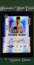 2021 Contenders Optic Rookie Ticket Variation Auto Holo #115 Casey Mize
