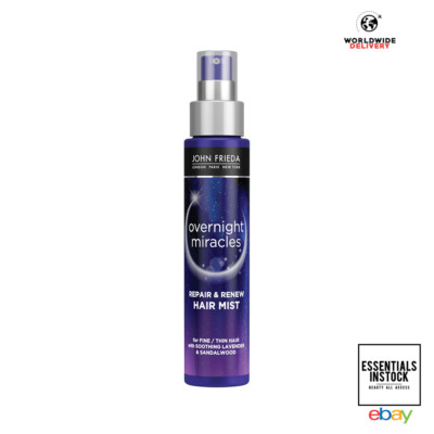 John Frieda Overnight Miracles Repair & Renew Hair Mist 100ml