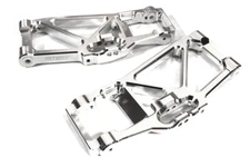 Billet Machined Silver Lower Suspension Arms for Traxxas 1/10 Maxx 4S Truck 8930