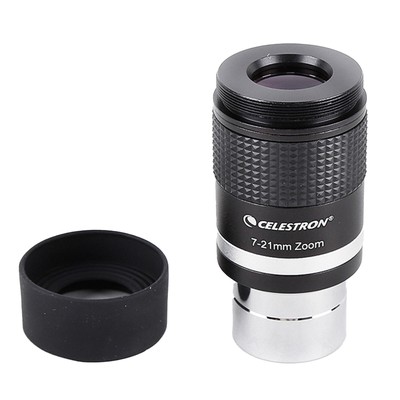 For Celestron 7-21mm 1.25'' Continuous Zooming Astronomical Telescope Eyepiece