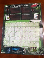 Horrorclix In Store Play Calendar Poster The Lab