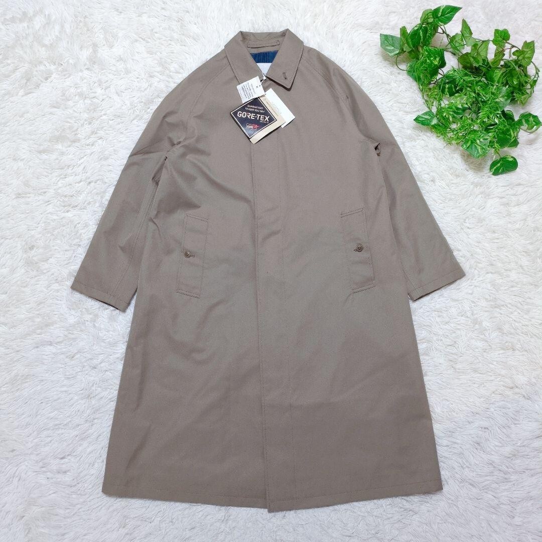 nanamica GORE-TEX Balmacaan Coat ベージュ　XL nanamica GORE-TEX Balmacaan Coat Men's Size XL Beige Plaid