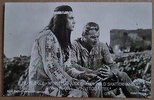 Winnetou Pierre Brice Old Shatterhand Lex Barker Rüdel-Verl Orig. Fotokarte 3891