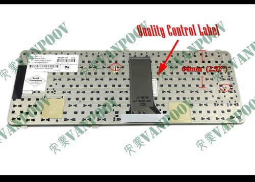 New Laptop keyboard for HP Compaq 6530s 6730s 6531s 6731s 6535s 6735s 490267-001 - Picture 2 of 7