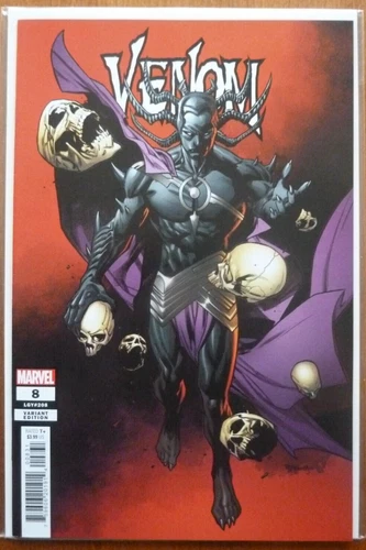 VENOM #8 SEGOVIA 1:25 VARIANT..RAM V/BRYAN HITCH..MARVEL 2021 1ST PRINT..NM