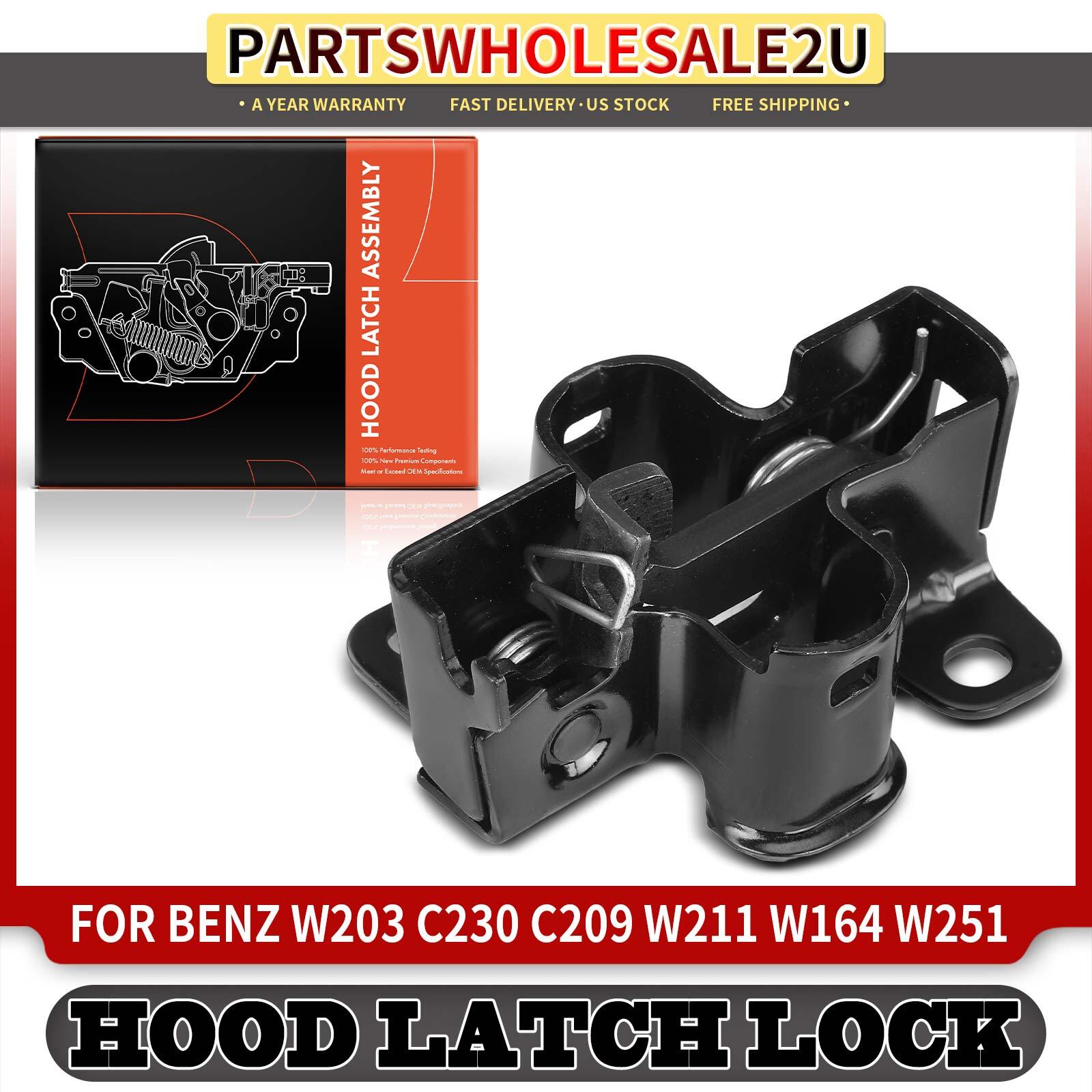 Front Left or Right Lower Hood Latch Lock for Mercedes-Benz C230 C240 C32 AMG