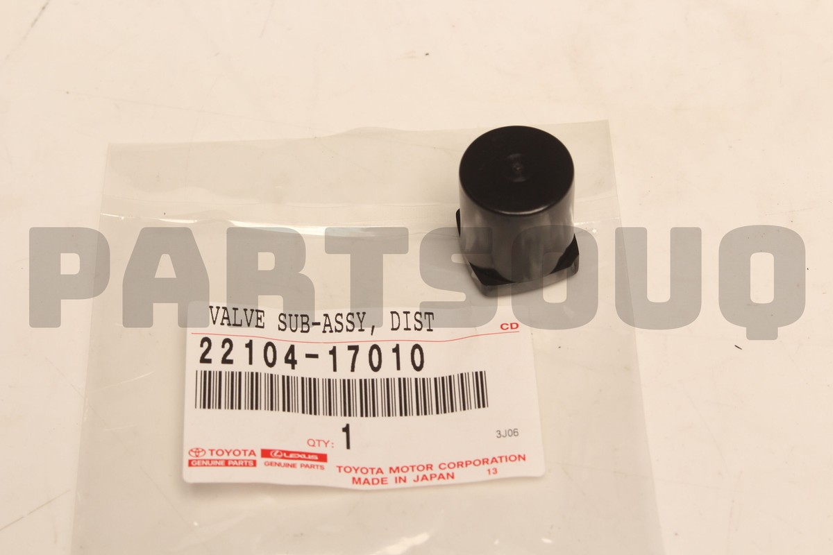 2210417010 Genuine Toyota VALVE SUB-ASSY, INJECTION PUMP DELIVERY