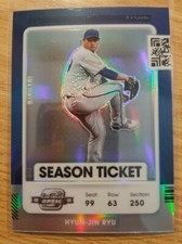 2021 PANINI CONTENDERS OPTIC HOLO HYUN-JIN RYU #48 TORONTO BLUE JAYS