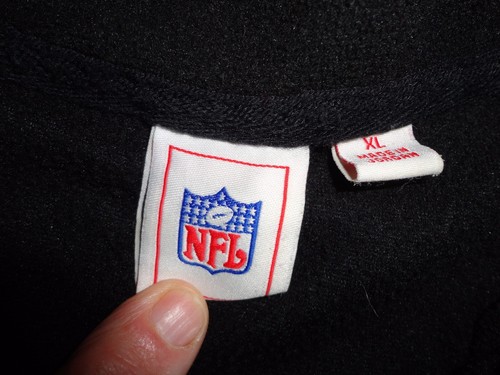 Black Fleece Full Zip Sports Illustrated SI Embroidered NFL Jacket Mens XL NICE - Picture 7 of 7