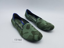 Rothy's The Loafer Women's Size 8 Slip On Shoes Olive Camo