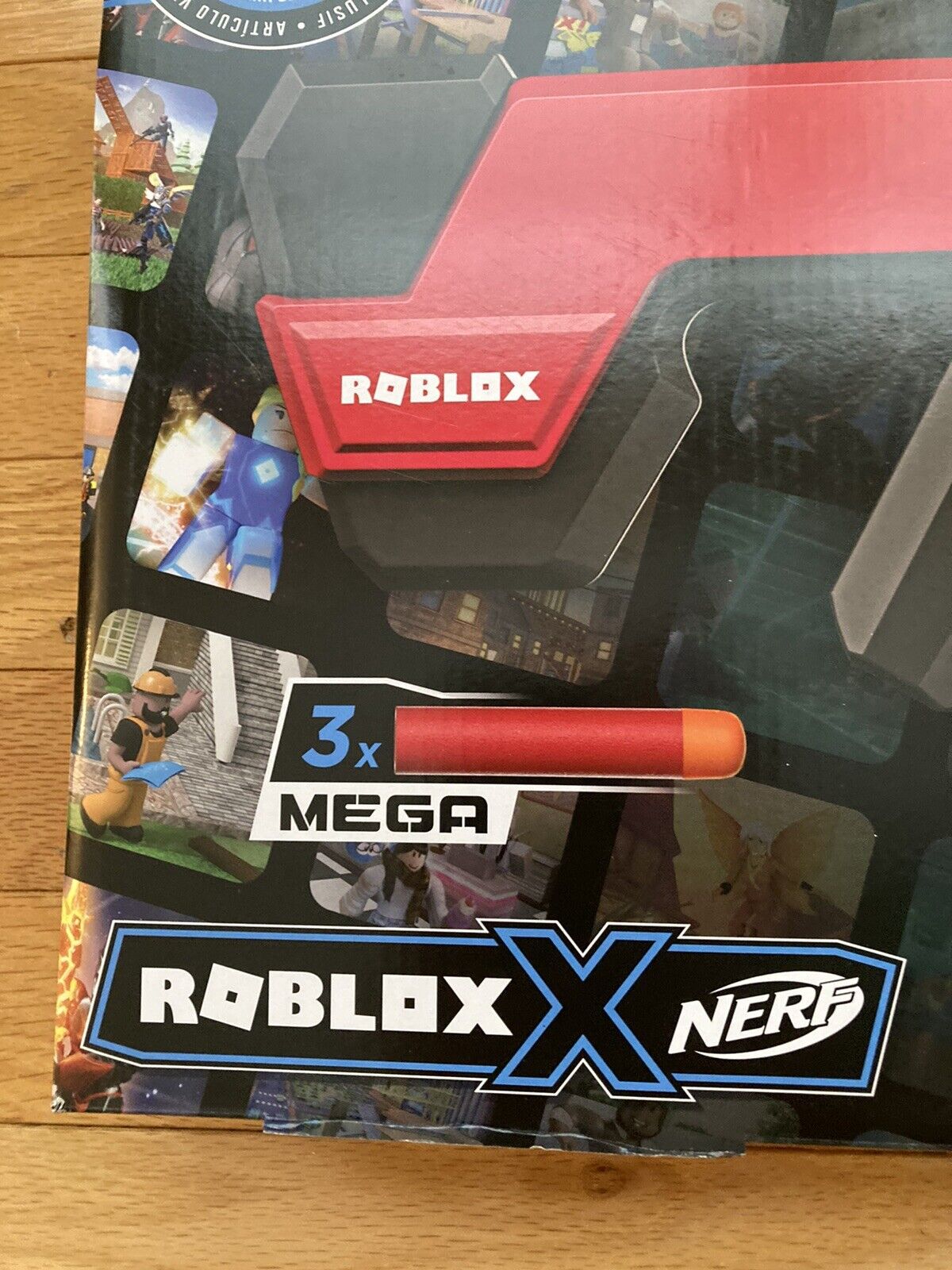 Brand New Hasbro Nerf Mega Roblox MM2 Shark Seeker With In Game Digital  Code 195166124346