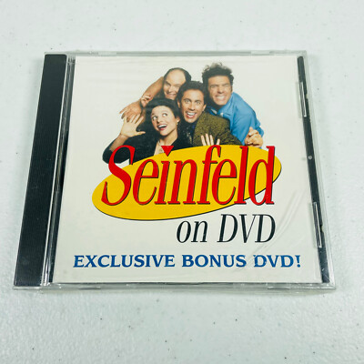   Seinfeld   Exclusive   Bonus DVD   New & Sealed   Slight Crack On Case