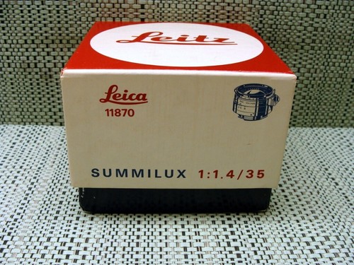 Leica 11870 - Leitz Summilux-M 1.4/35mm black "1a Zustand/ boxed" - OVP! - 第 10/10 張圖片