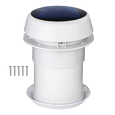 Pactrade Marine RV Roof Vent Fan (12V/Solar) For Sheds, Campers