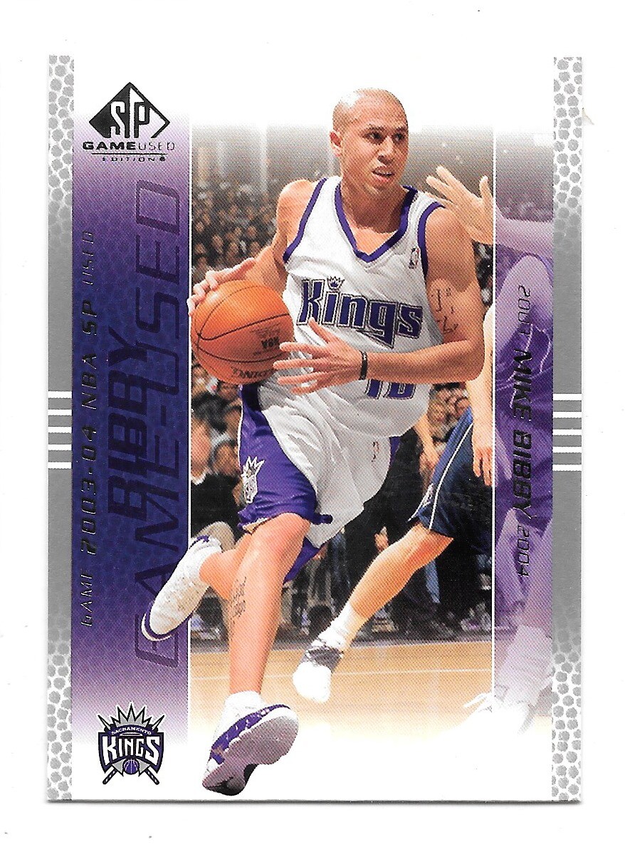 2003-04 Upper Deck SP GU Edition Mike Bibby Kings #76 NRMT