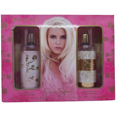 Paris Hilton 2 PC Set for Women-4.2 oz Body Mist Fancy+Fancy Love