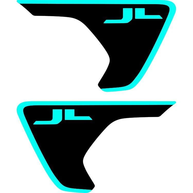 Se adapta a Jeep JL Wrangler JT 2018-2024 insertos de guardabarros JL (juego de 2) Foto 2 de 4