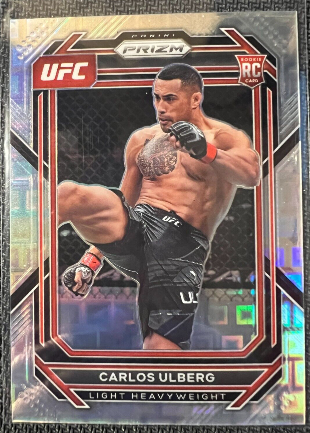 2023 PANINI PRIZM UFC CARLOS ULBERG RC /99 Pandora Silver Prizm ROOKIE #134 SSP