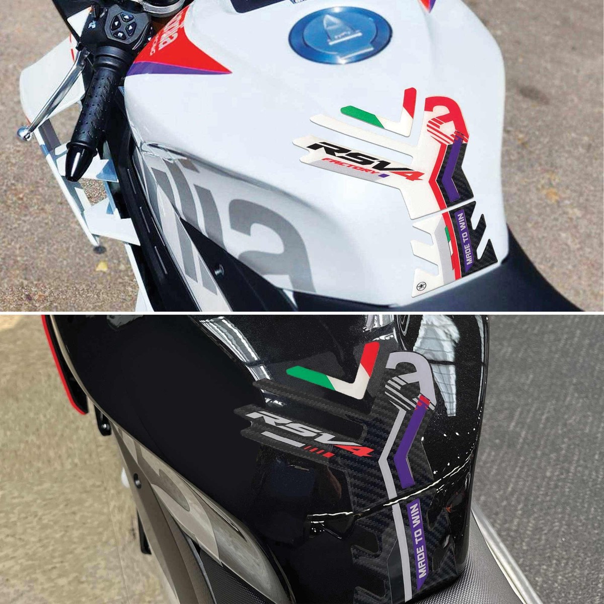 3D Tank Protector Compatible With Aprilia RSV4 Factory 2023