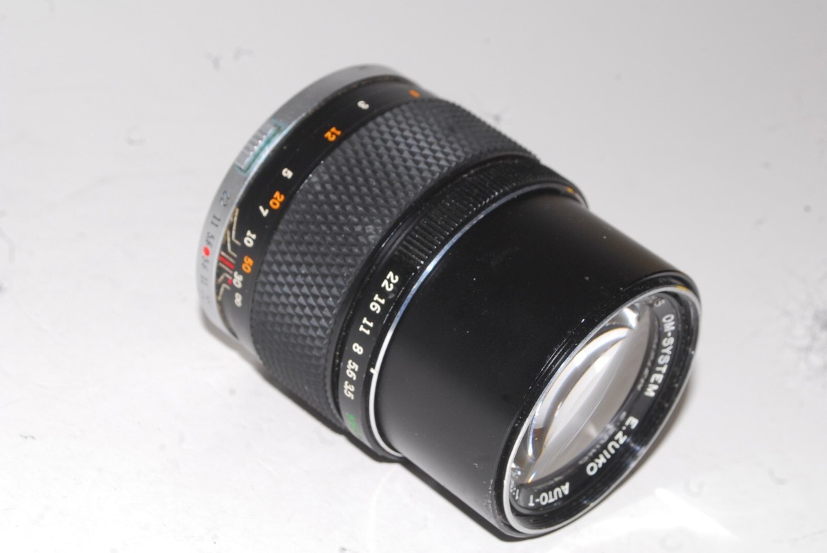 希少 OLYMPUS OM ZUIKO AUTO-T 135mm f3.5 OM fit Olympus Zuiko Auto-T f3.5 135mm prime lens | eBay