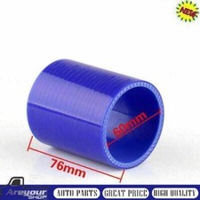 Straight 0 Degree 76mm 60mm Silicone Hose Coupler Intercooler Turbo Intake