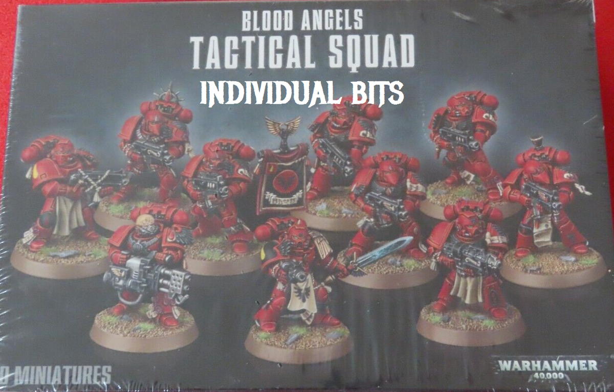 Blood Angels Tactical Squad Space Marines Warhammer 40k NIB Oop 41-12 Games Workshop