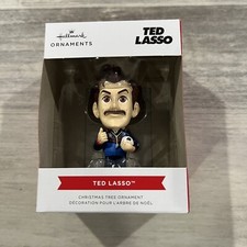 Hallmark Ted Lasso Christmas Tree Ornament TV Show Character 2023 Soccer