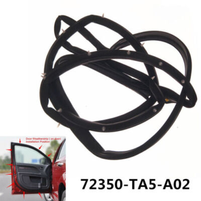 #ad #ad Front Left Door Weather Strip Seal Driver Side Rubber for Accord Sedan 2008 2012 $23.74