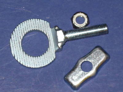 Rear Wheel Adjuster Kit - Black | Triumph Motorcycles