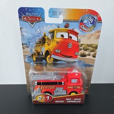 DISNEY PIXAR CARS 2025 COLOR CHANGERS RACE  RESCUE RED THE FIRE TRUCK