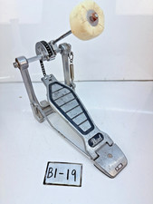Pearl P-100 Bass Drum Kick Pedal - Silver Toned Drum Pedal - Universal B1-19