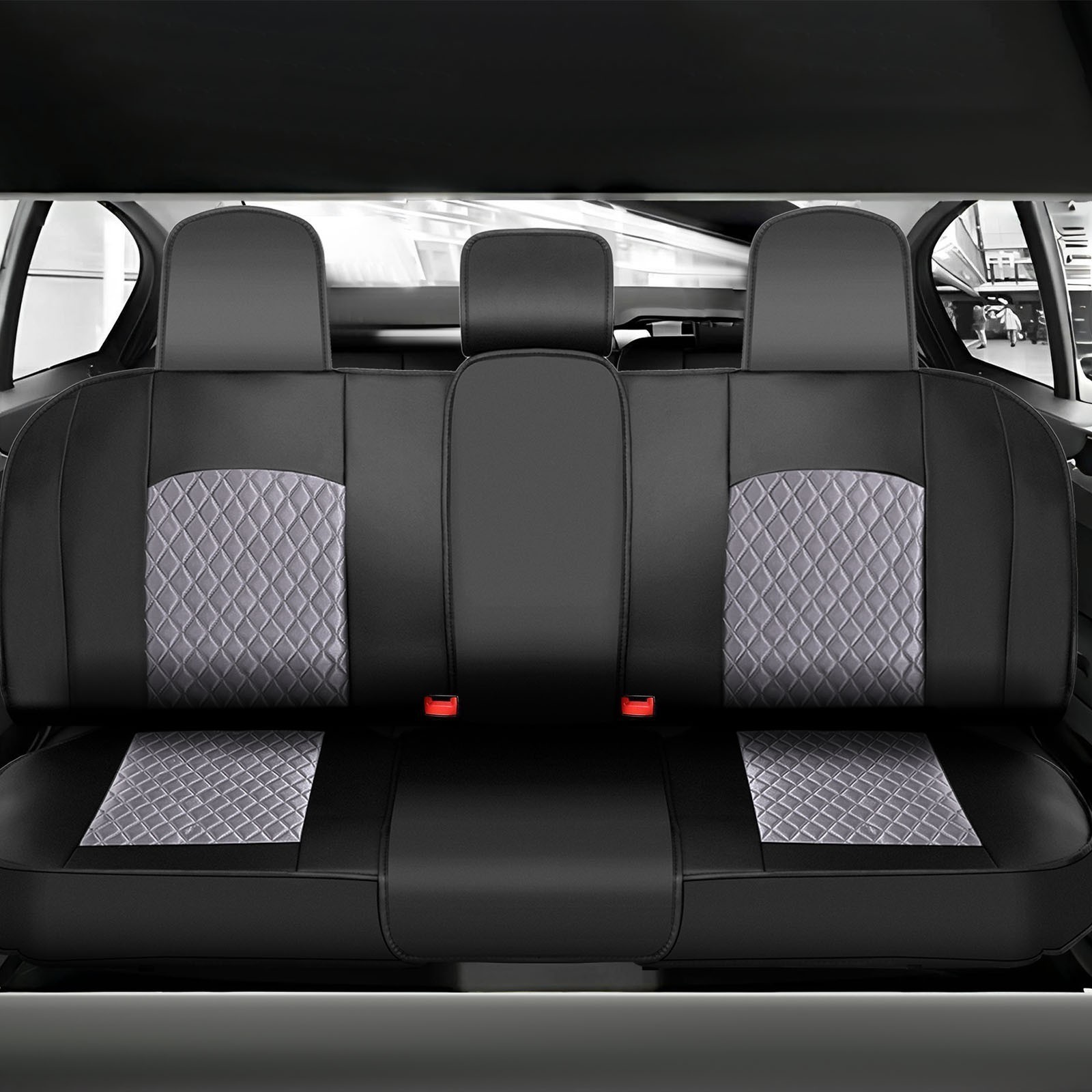 Leather Car Seat Covers For Dodge Ram 2500 5-Seats 5-Seats Leather Front Rear