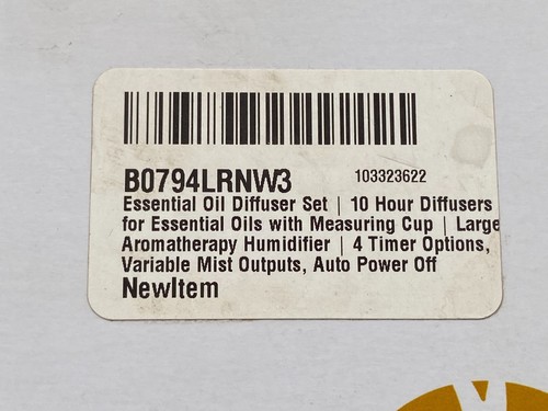 Breathe Diffusor für ätherische Öle 300 ml 6 Stunden Timer natürliche Eichenfarbe NEU/Offene Box - Bild 8 von 10